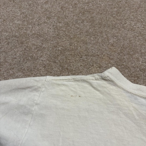 Vtg 70s Champion Shirt Valders Physical Education Small Blue Bar White USA Tee - Picture 11 of 11